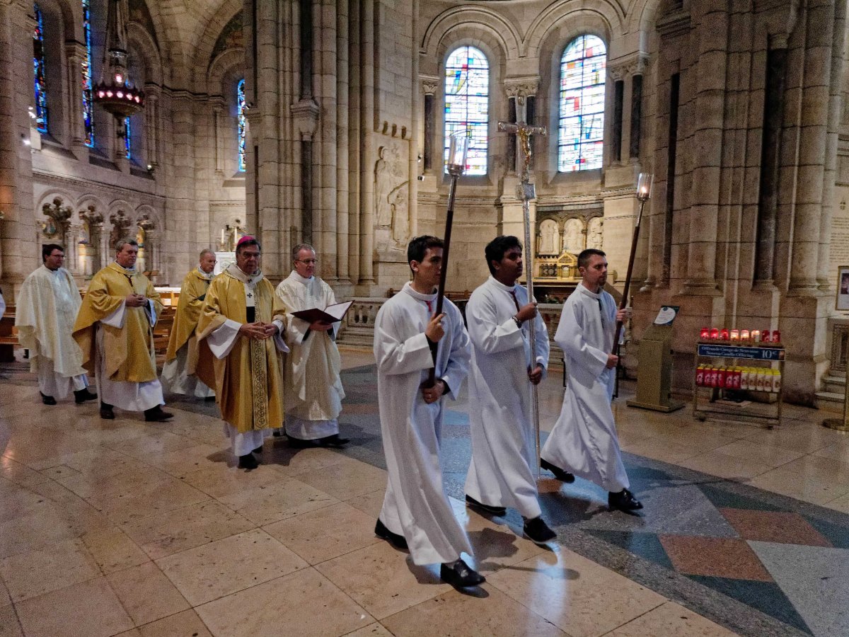 Messe d'ouverture du Jubilé du Sacré-Cœur de Montmartre. © Yannick Boschat / Diocèse de Paris.