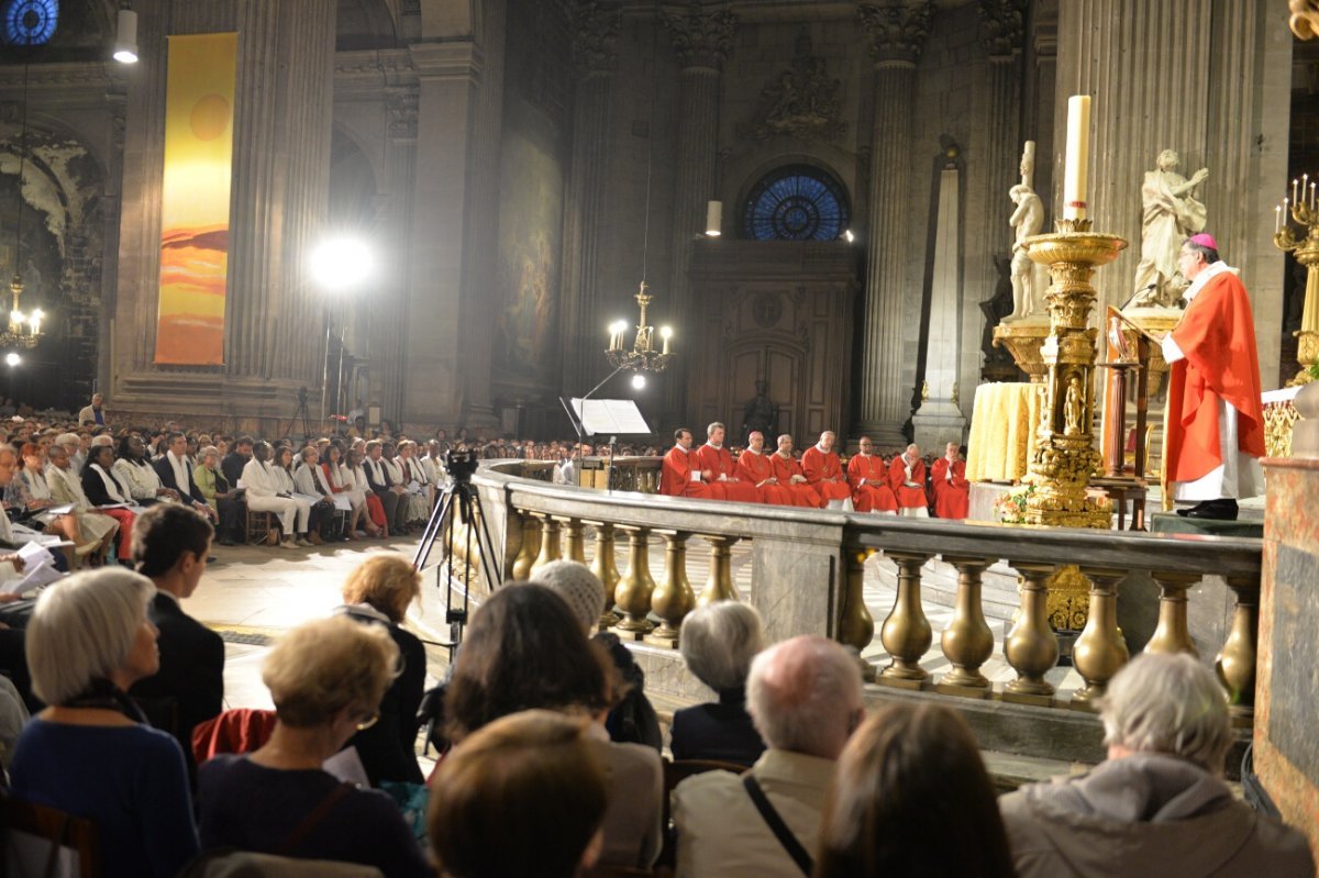 Confirmation d'adultes 2019. © Marie-Christine Bertin / Diocèse de Paris.