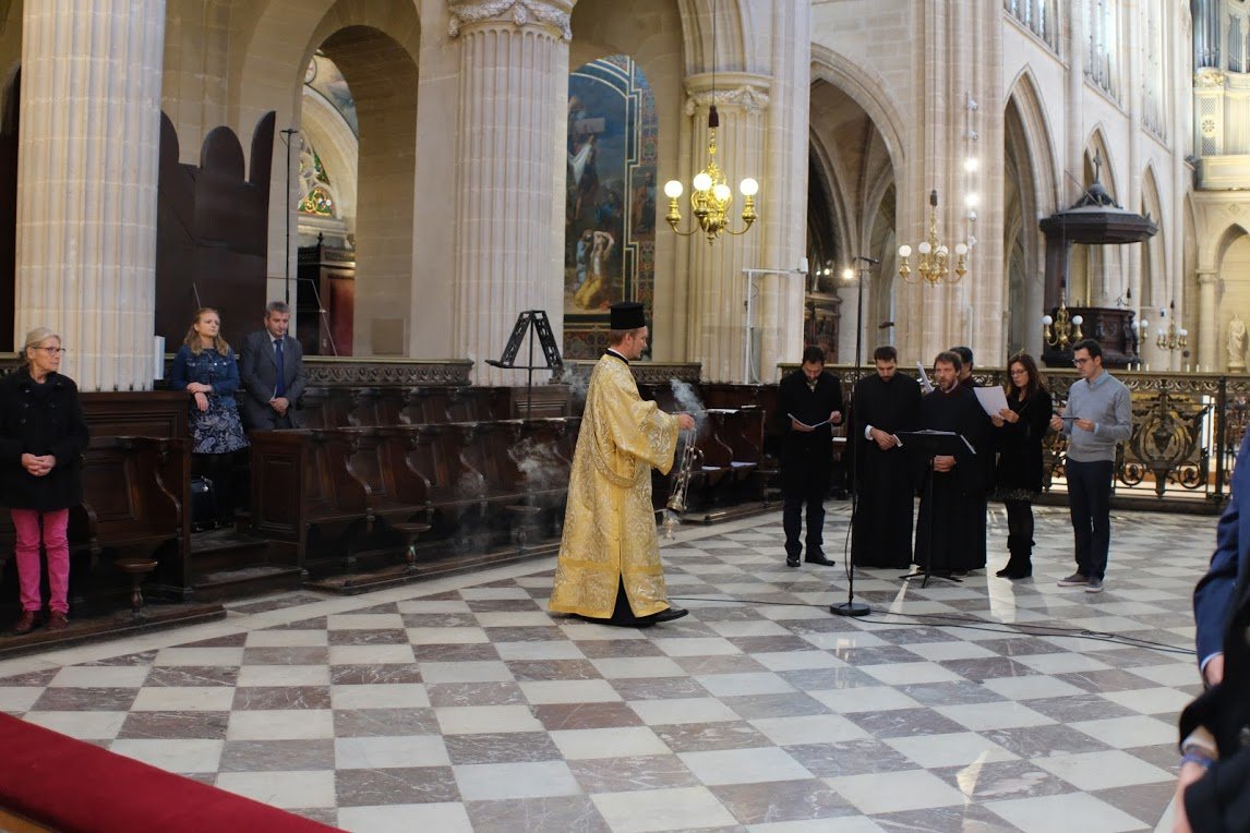 Vêpres orthodoxes 2019. © Métropole grecque de France.