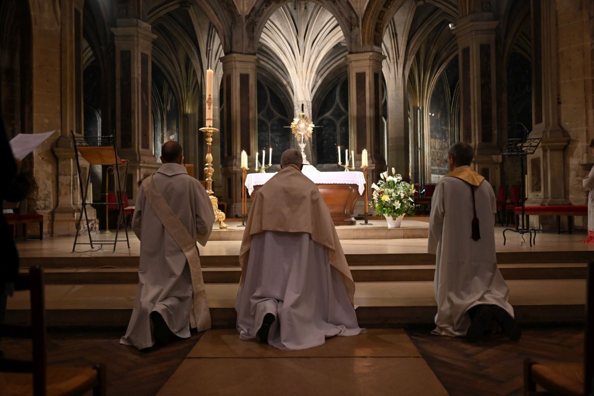 Catéchèse sur la confirmation. Lundi 19 mai 2025. © Marie-Christine Bertin / Diocèse de Paris.