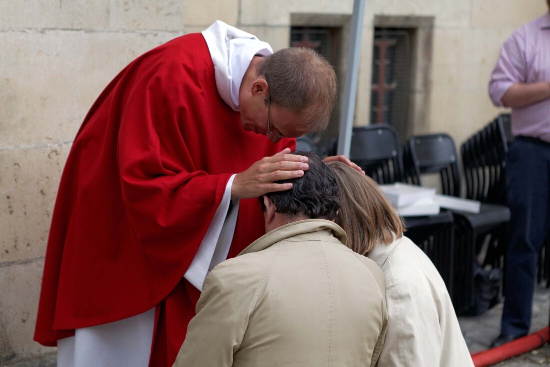 Bénédiction des nouveaux prêtres. © Yannick Boschat / Diocèse de Paris.