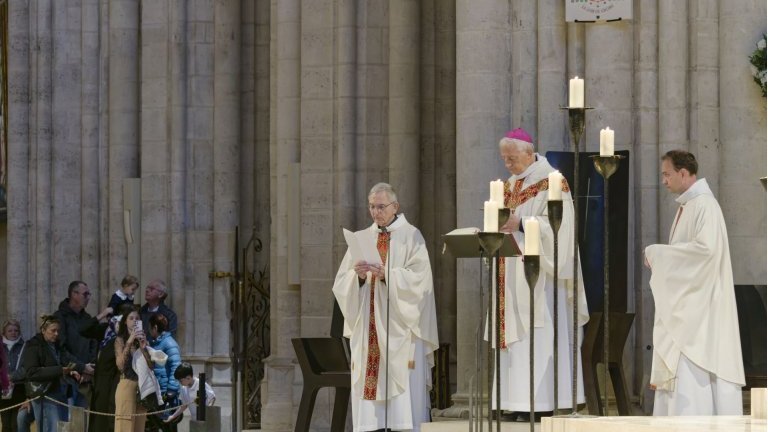 Centenaire de l'Association nationale des Parents de Prêtres, (…). (c) Yannick Boschat / Diocèse de Paris.