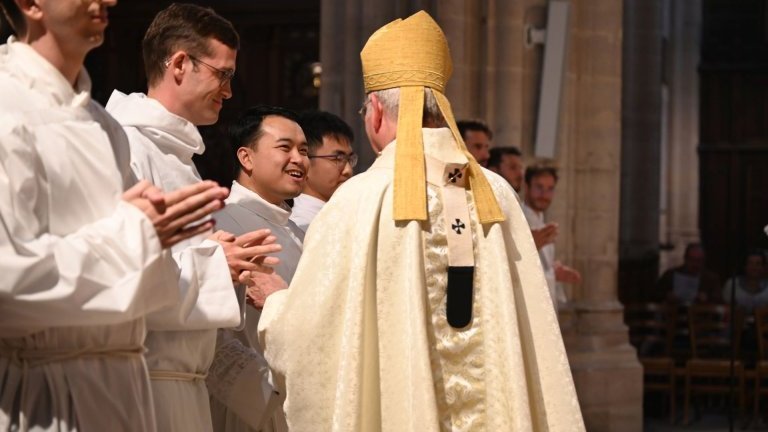 Messe de rentrée du séminaire 2025 avec rite d'admission des candidats au sacerdoce