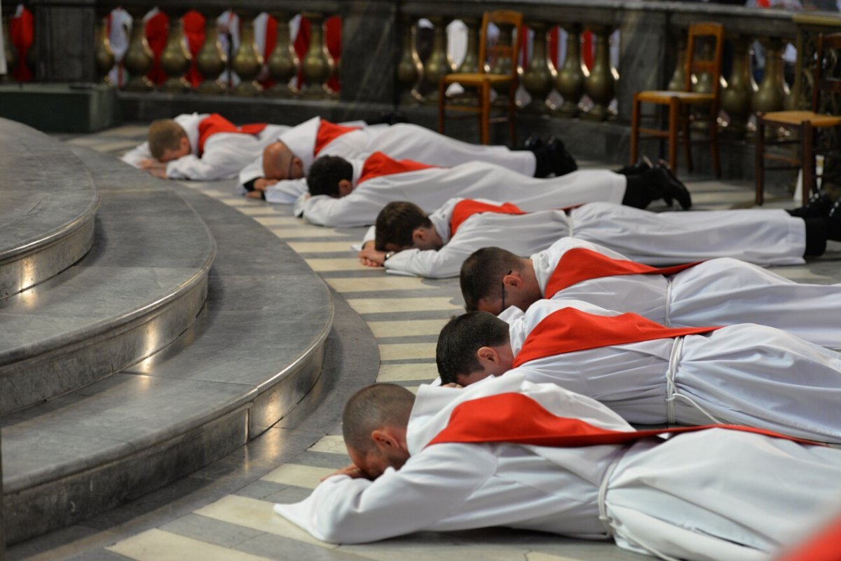 Ordinations sacerdotales 2020. © Marie-Christine Bertin / Diocèse de Paris.