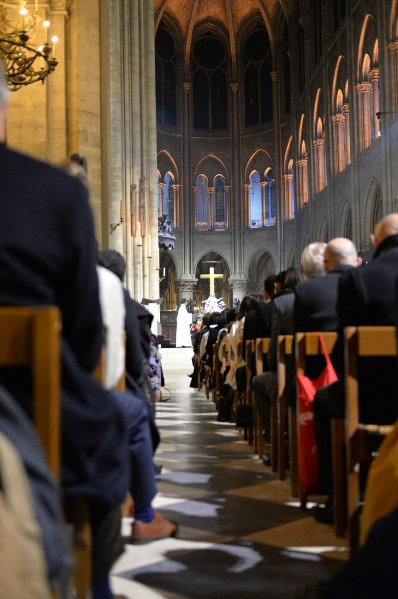 Liturgie de la Parole. © Marie-Christine Bertin / Diocèse de Paris.