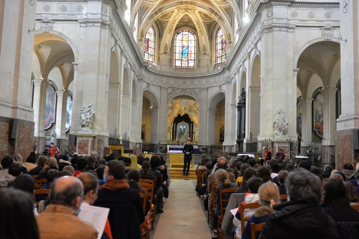 Appel décisif des jeunes 2022. © Marie-Christine Bertin / Diocèse de Paris.