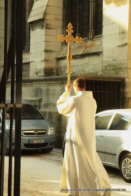 Messe Chrismale Notre-Dame de Paris. © Armelle de Brichambaut.