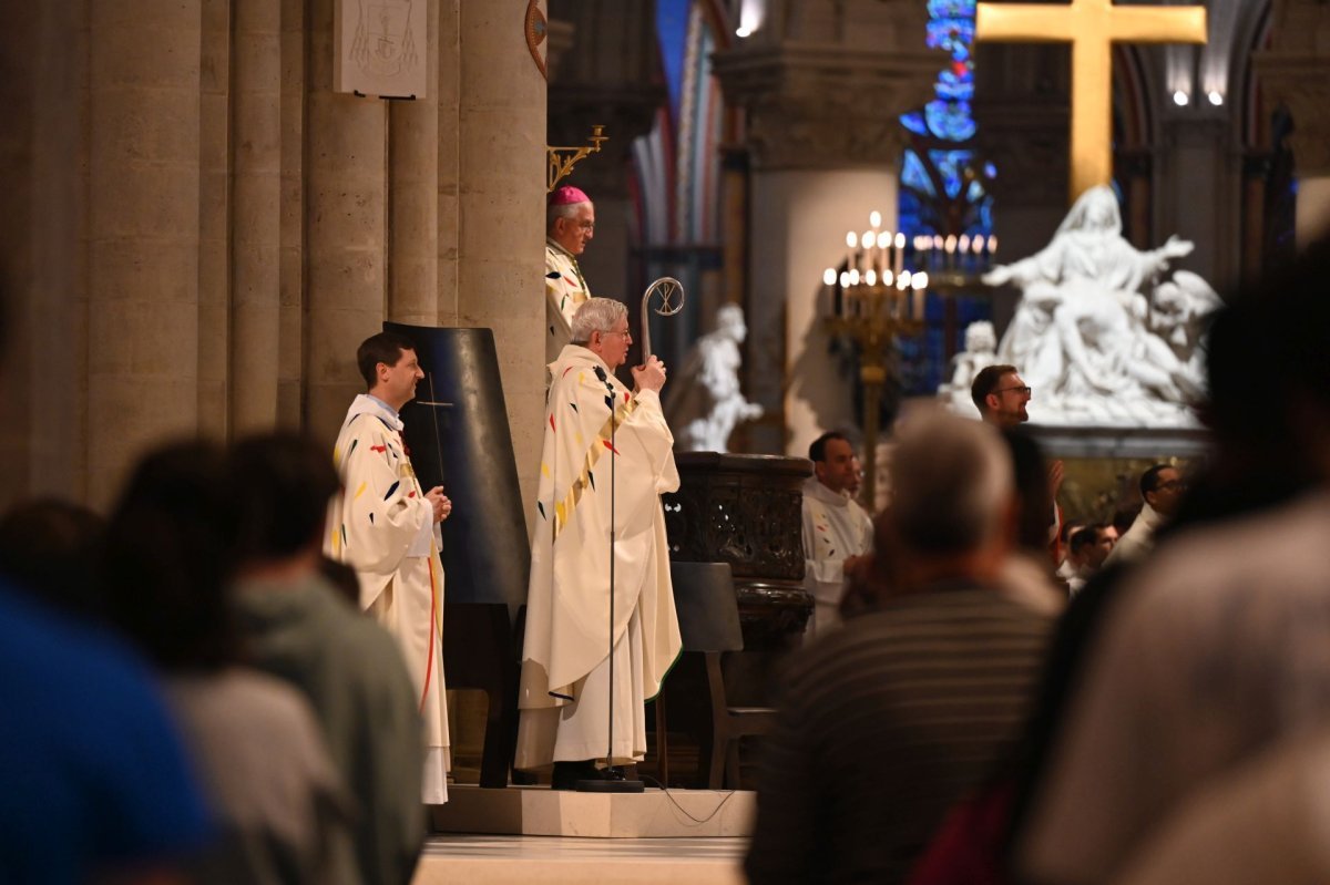 Messe des Jeunes à Notre-Dame de Paris. © Marie-Christine Bertin / Diocèse de Paris.