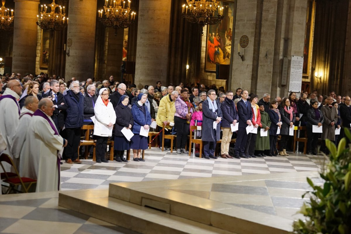 Messe d'action de grâce du cardinal André Vingt-Trois. © Yannick Boschat / Diocèse de Paris.