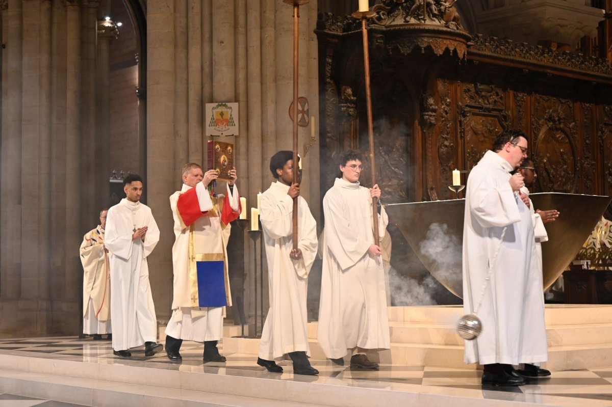 Messe chrismale 2026. © Marie-Christine Bertin / Diocèse de Paris.