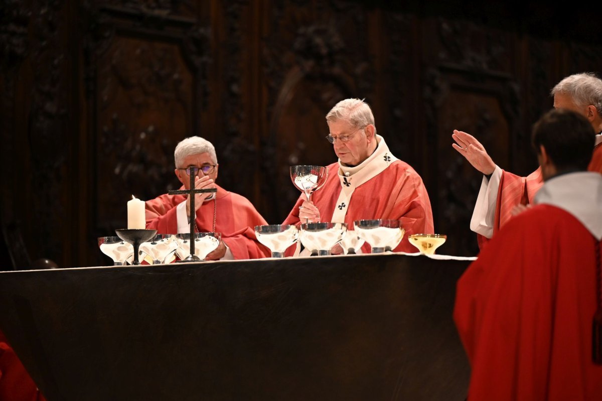 Confirmations d'adultes de janvier 2025. © Marie-Christine Bertin / Diocèse de Paris.