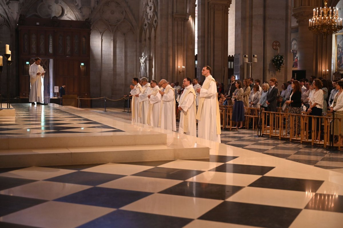 Ordinations des diacres permanents 2026. © Marie-Christine Bertin / Diocèse de Paris.