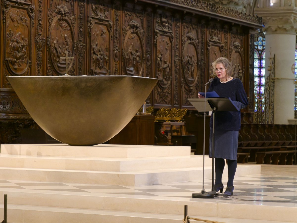 Conférence de carême de Notre-Dame de Paris : “La Femme de l'Apocalypse,. © Yannick Boschat / Diocèse de Paris.