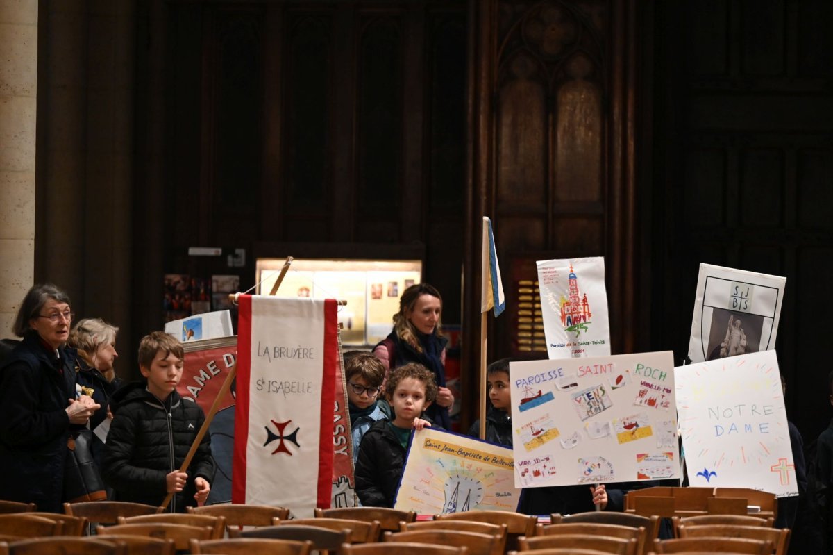 Rassemblement des CM1 2026. © Marie-Christine Bertin / Diocese de Paris.