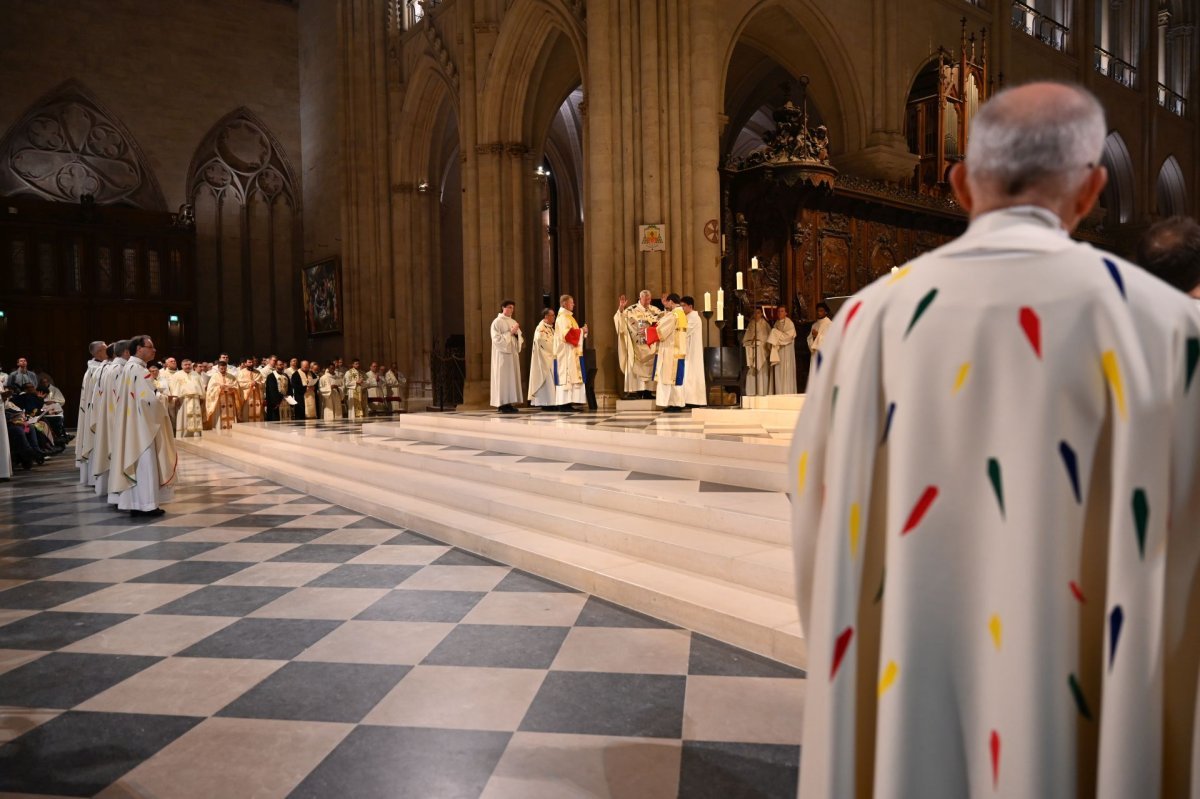 Messe chrismale 2026. © Marie-Christine Bertin / Diocèse de Paris.