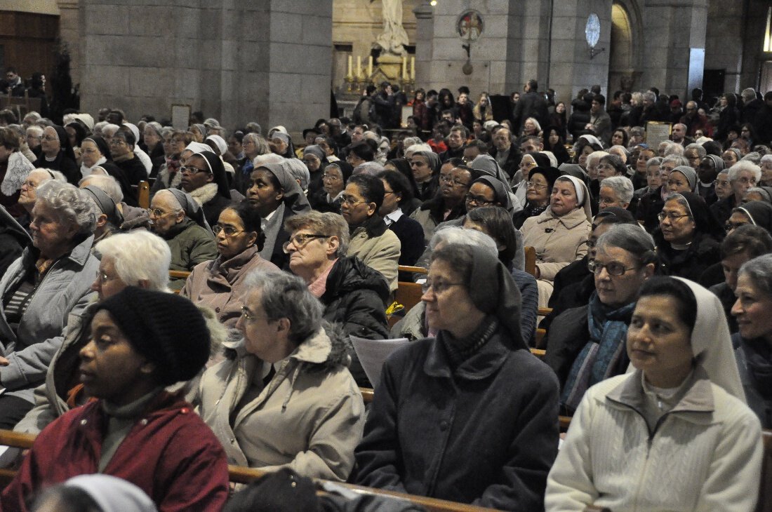 Messe présidée par Mgr Michel Golfier. © BSCM.