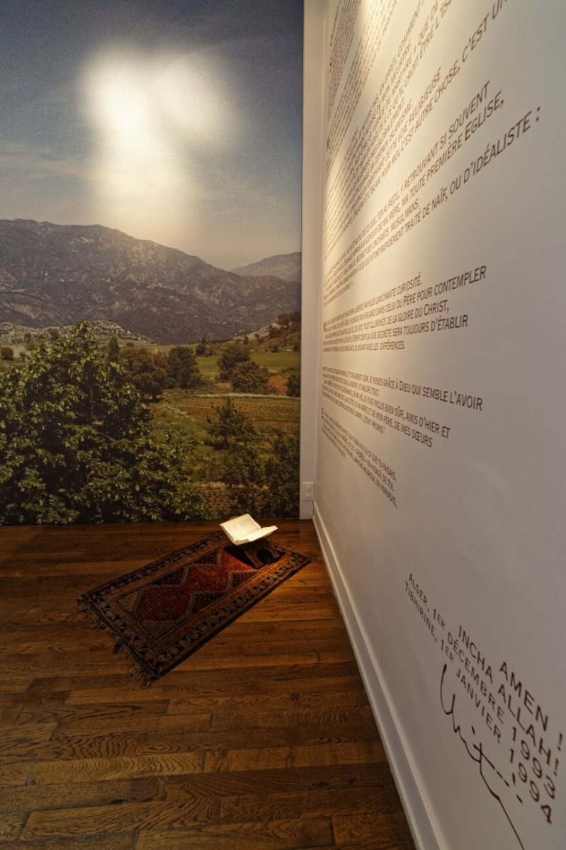 La chambre de Christian de Chergé au Séminaire des Carmes. © Yannick Boschat / Diocèse de Paris.