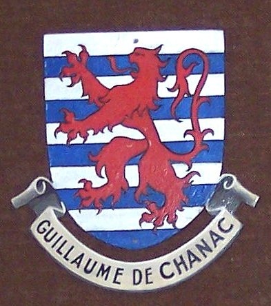 Blason de Guillaume de Chanac. © C. D. A. S.