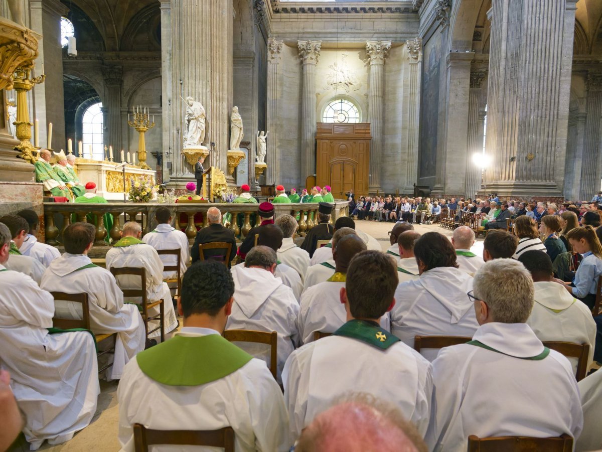 Messe pour la paix. © Yannick Boschat / Diocèse de Paris.