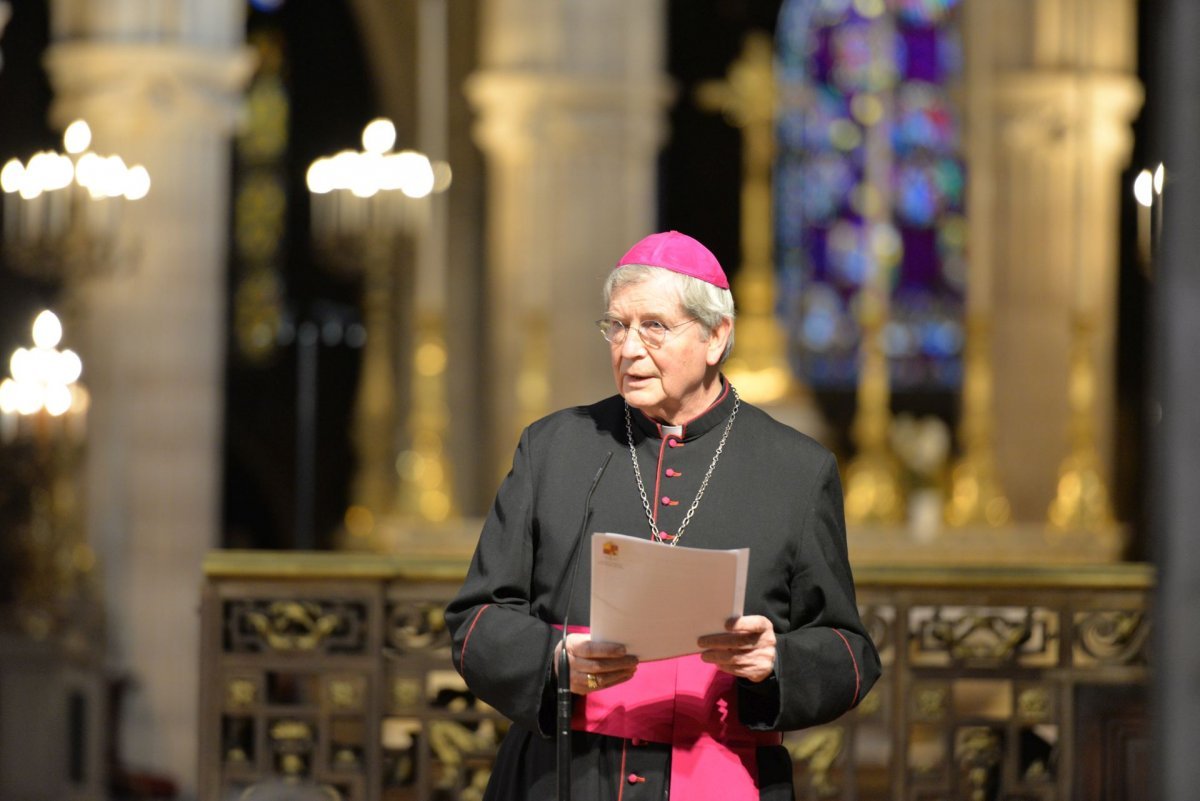 Conférence de carême de Notre-Dame de Paris du 26 février 2023. © Marie-Christine Bertin / Diocèse de Paris.