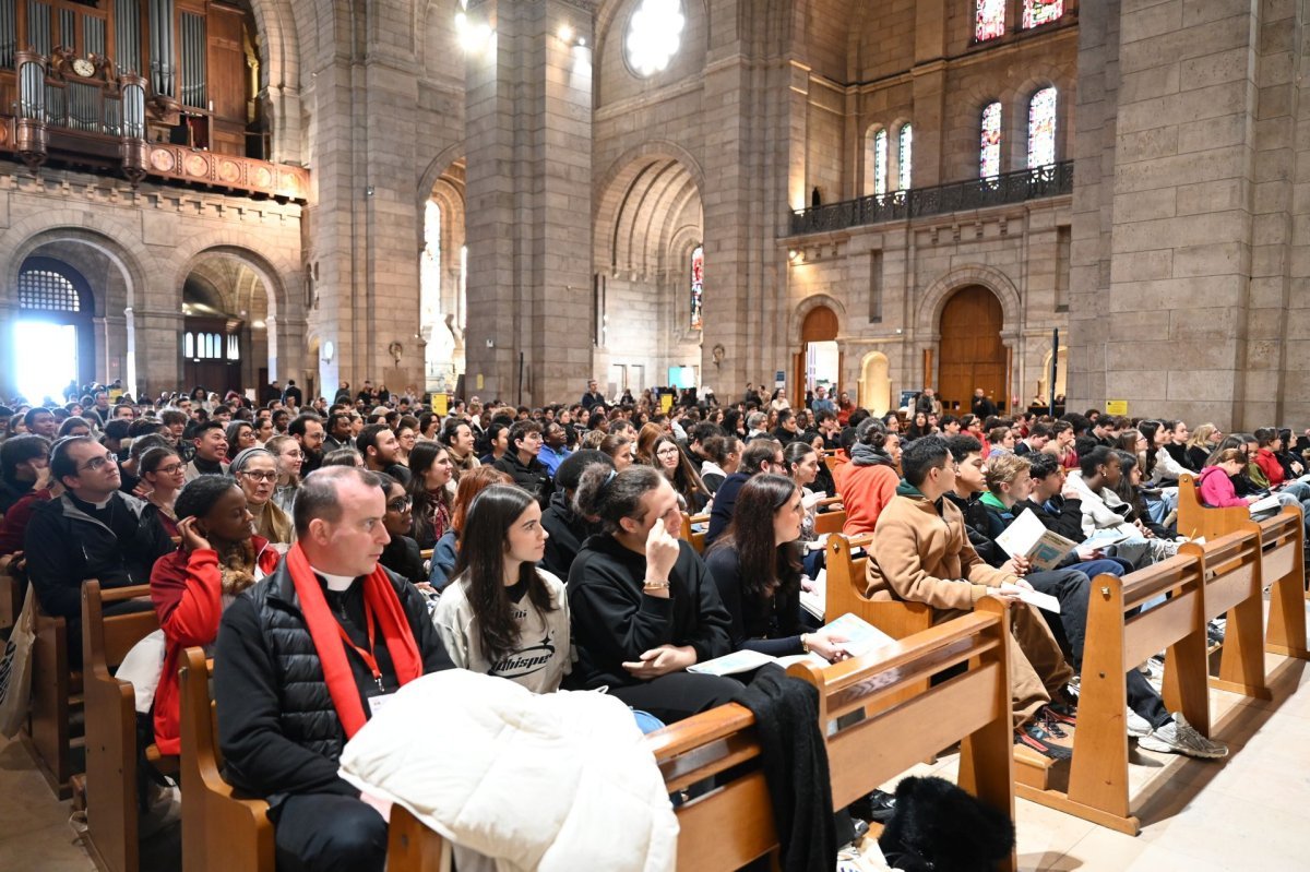 Rassemblement des lycéens 2026. © Marie-Christine Bertin / Diocèse de Paris.