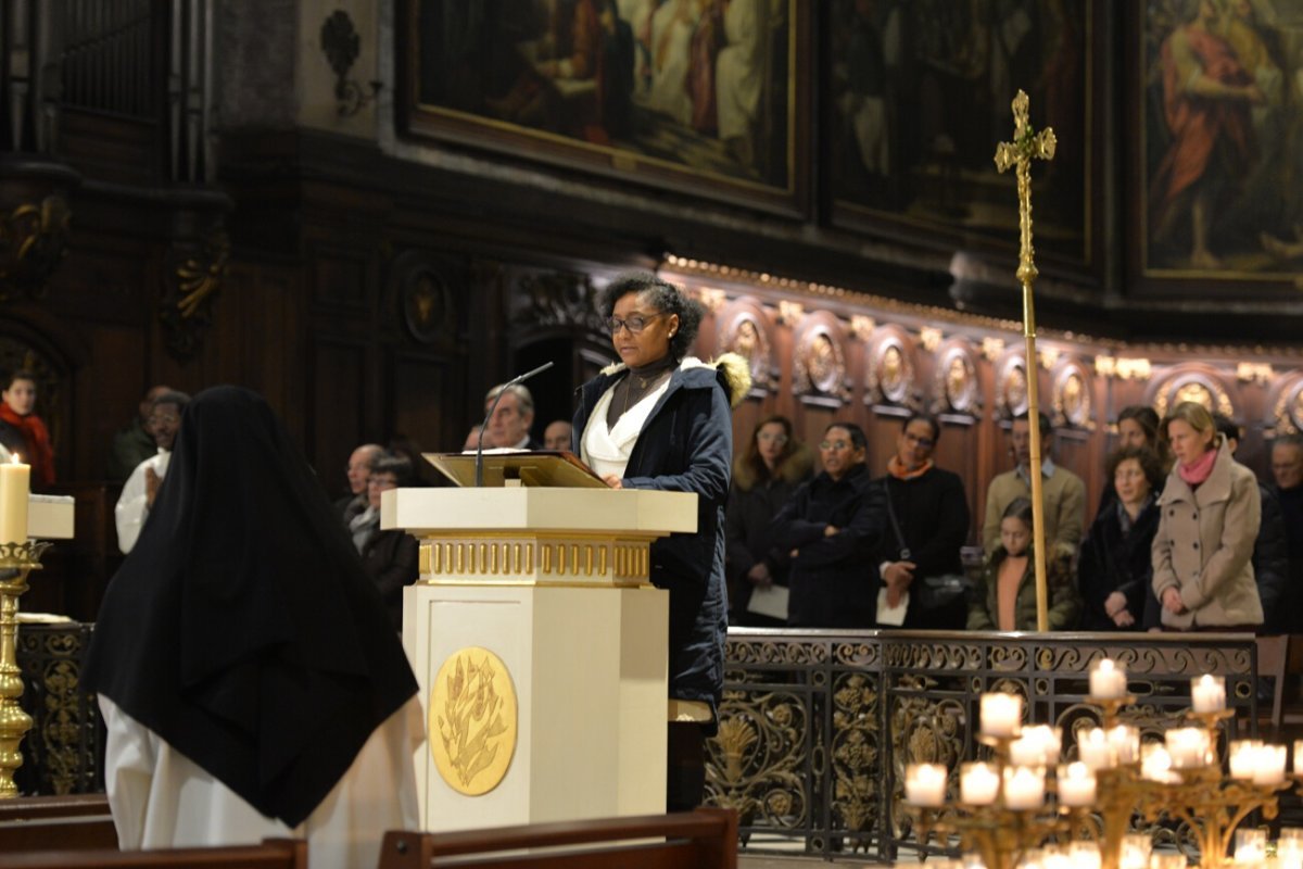 Solennité de Marie Mère de Dieu 2019 à Notre-Dame des Victoires. © Marie-Christine Bertin / Diocèse de Paris.