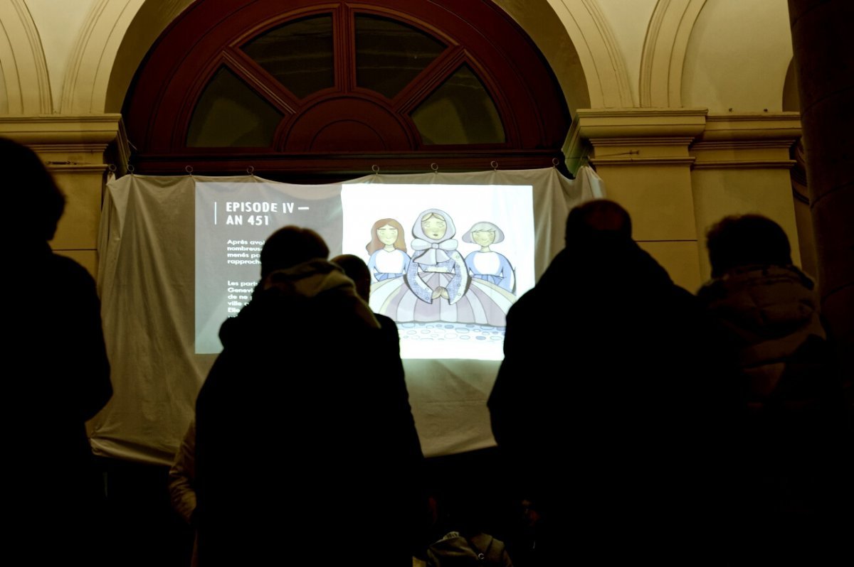 Soirée sainte Geneviève à Saint-Jean-Baptiste de Grenelle (15e). © Trung Hieu Do / Diocèse de Paris.