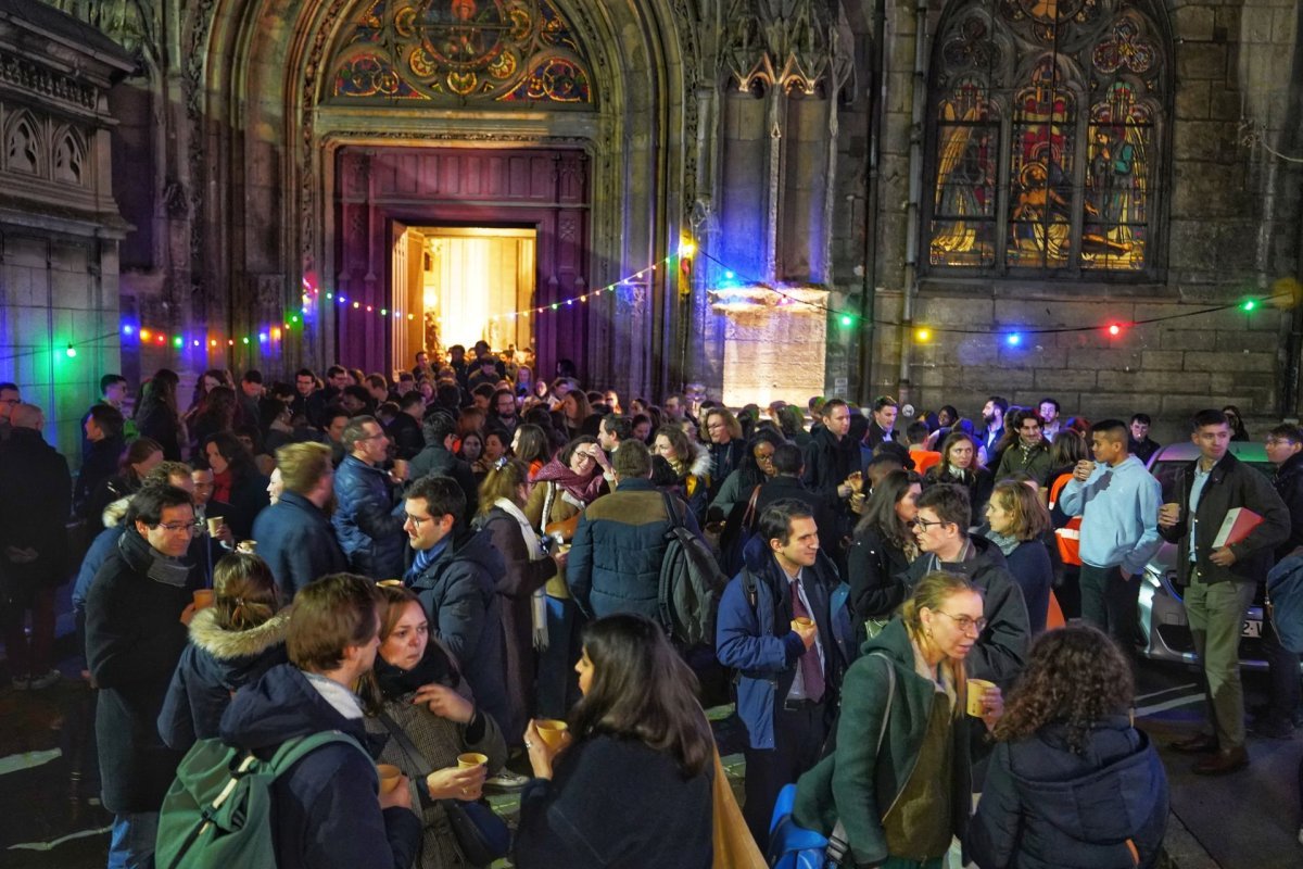 Messe des Jeunes Pros de Paris. © Illian Calle - Diocèse Paris.