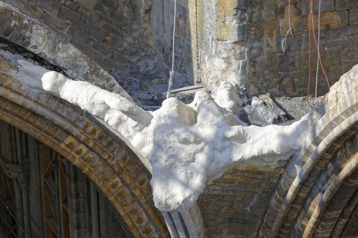 Notre-Dame de Paris, deux ans après. © Yannick Boschat / Diocèse de Paris.