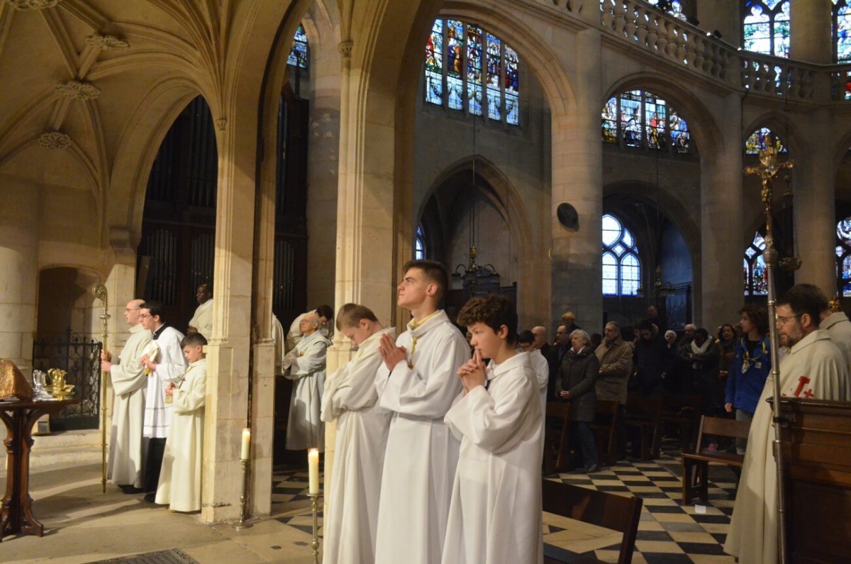 Neuvaine de sainte Geneviève. © Michel Pourny / Diocèse de Paris.