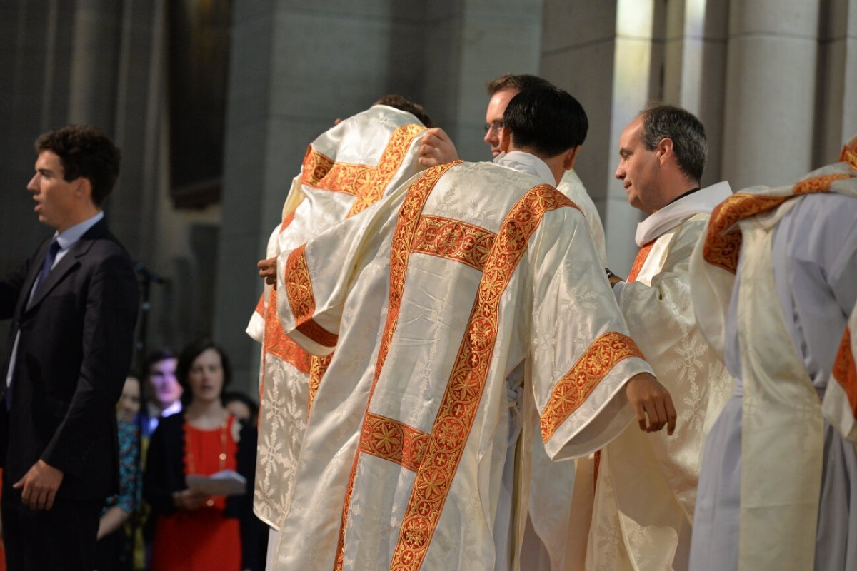 Ordinations diaconales en vue du sacerdoce 2018. © Marie-Christine Bertin / Diocèse de Paris.