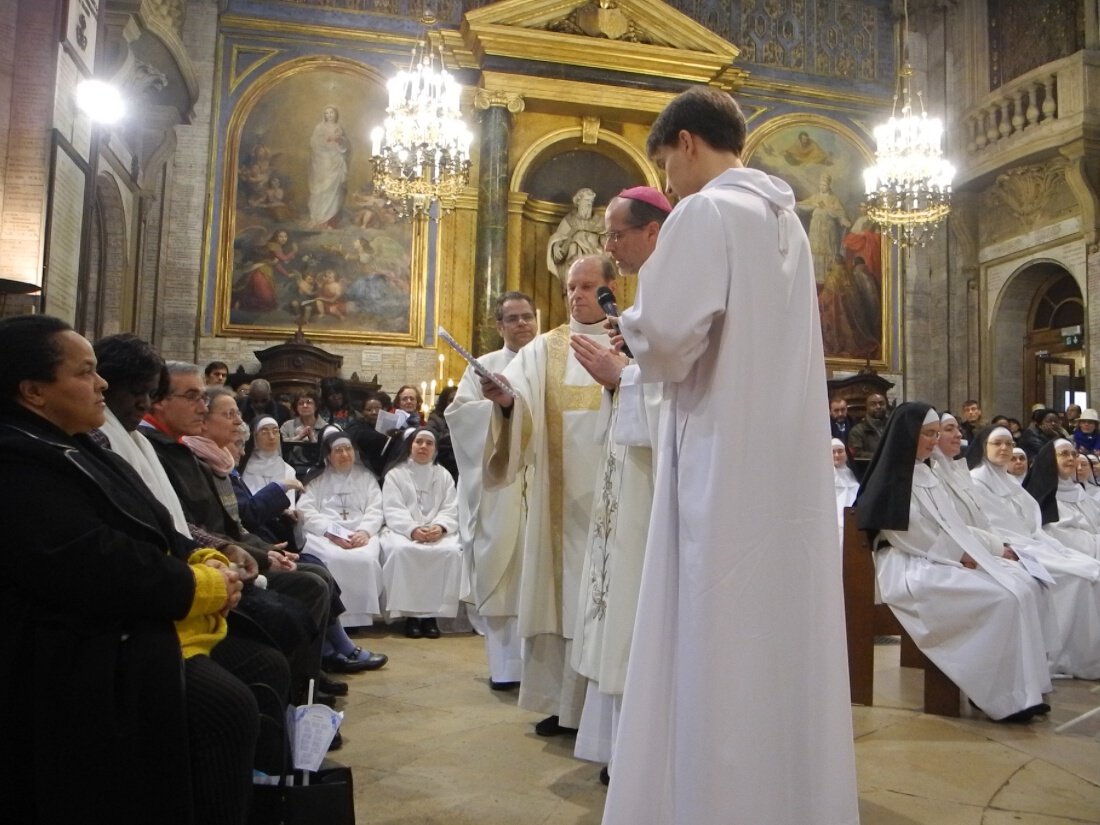 Célébration du Sacrement des Malades. © Marie-Christine Bertin / Diocèse de Paris.