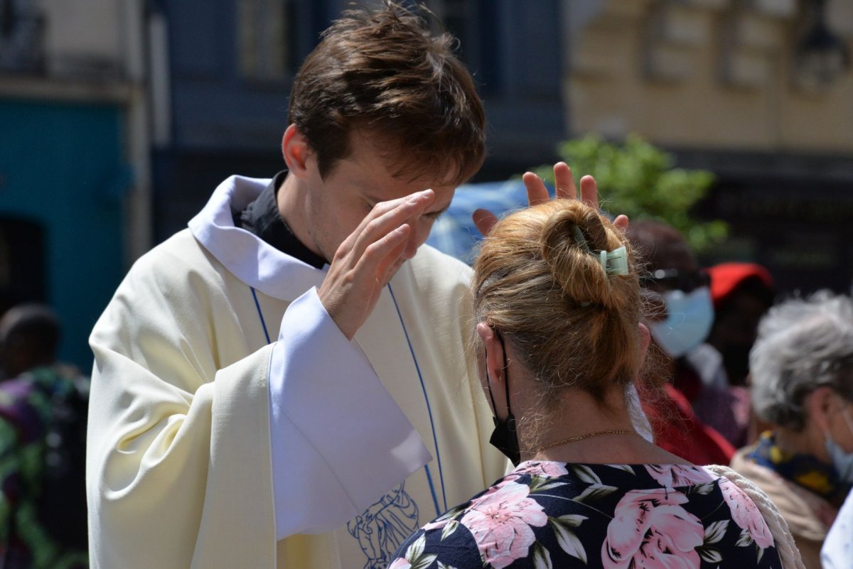 Messe des nouveaux prêtres à Notre-Dame des Victoires. © Marie-Christine Bertin / Diocèse de Paris.