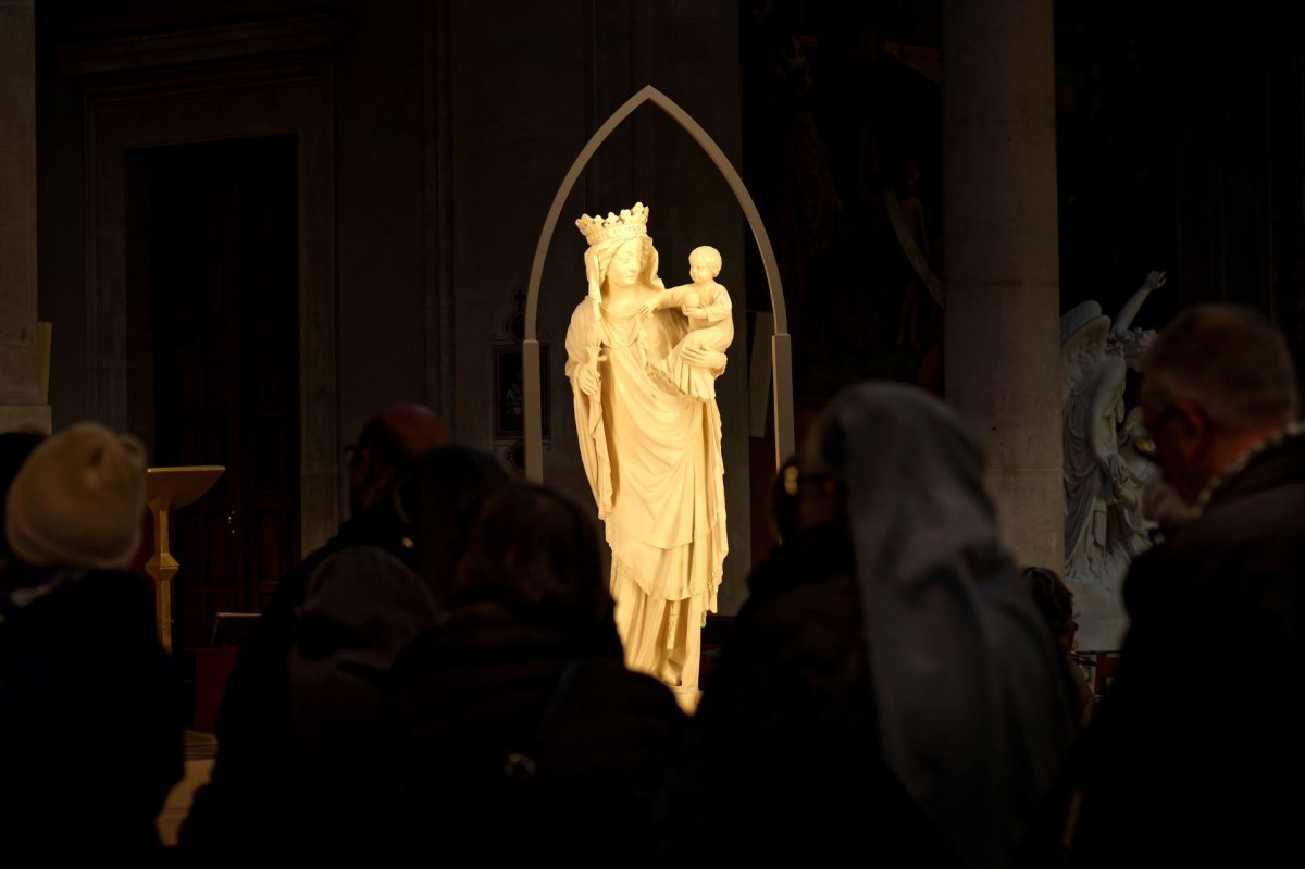 Étape 13 à Notre-Dame des Champs. © Trung Hieu Do / Diocèse de Paris.