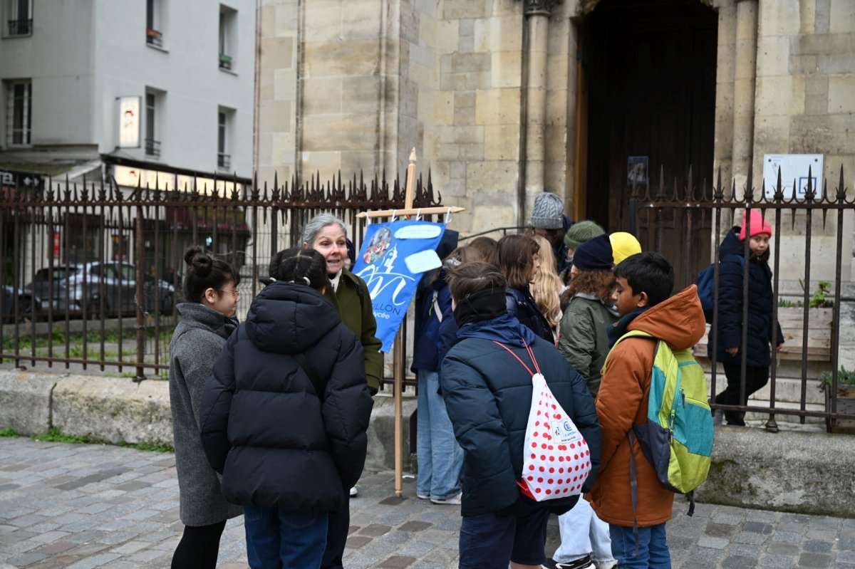 Rassemblement des 6ème 2026. © Marie-Christine Bertin / Diocèse de Paris.