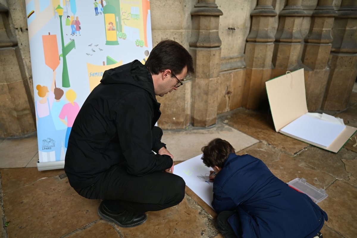 Rassemblement des CM1 2026. © Marie-Christine Bertin / Diocese de Paris.