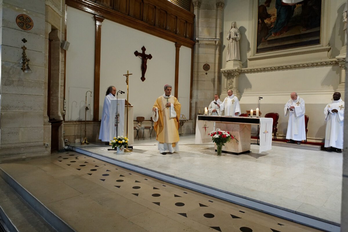 Mgr Denis Jachiet, évêque auxiliaire de Paris. © Yannick Boschat / Diocèse de Paris.