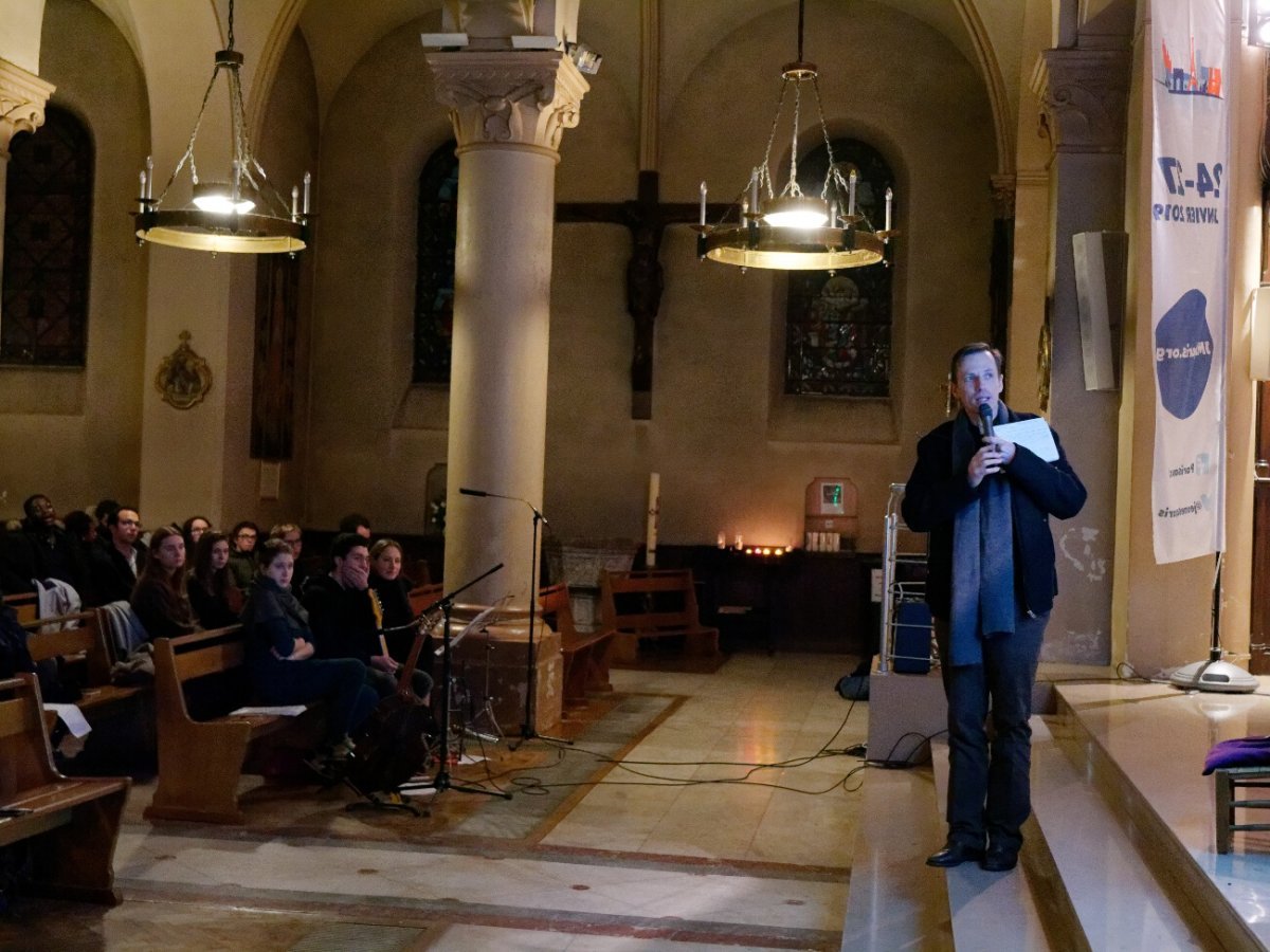 Catéchèse à l'Immaculée-Conception (12e). © Yannick Boschat / Diocèse de Paris.