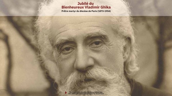 Du 7 au 16 mai 2023 : Jubilé du bienheureux Vladimir Ghika 