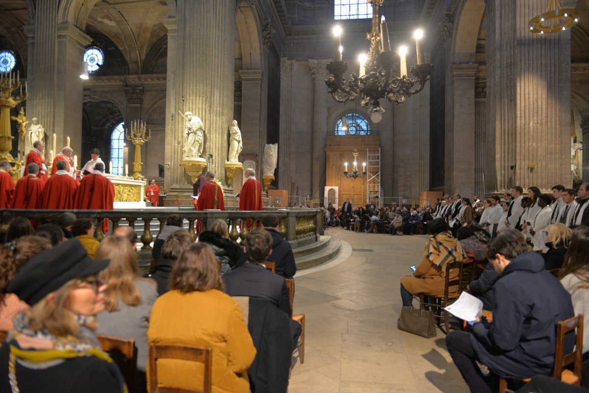 Confirmation des adultes 2022. © Marie-Christine Bertin / Diocèse de Paris.