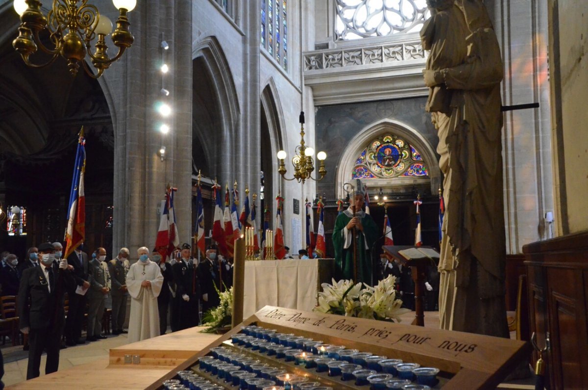 Messe pour l'anniversaire de la Libération de Paris. © Michel Pourny / Diocèse de Paris.