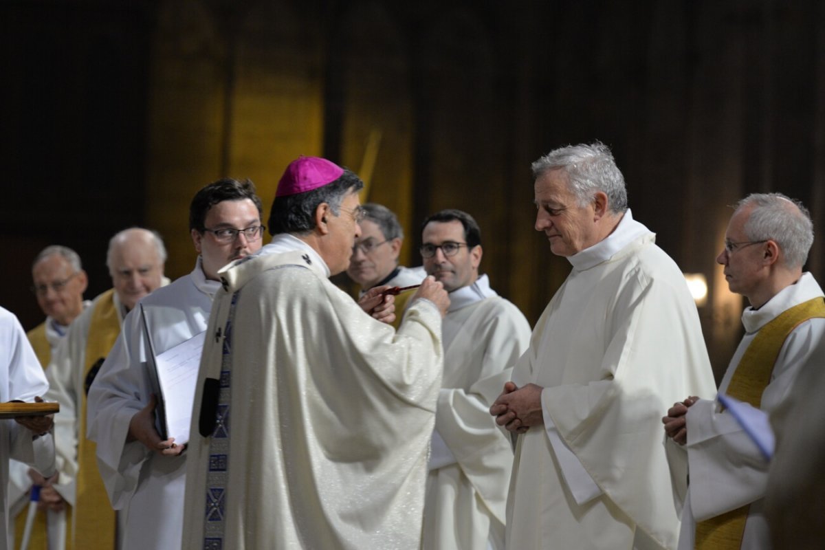 Fête du Chapitre de la cathédrale. © Marie-Christine Bertin / Diocèse de Paris.