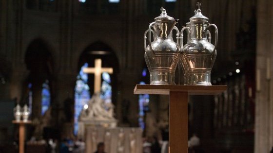 Messe chrismale à Notre-Dame de Paris