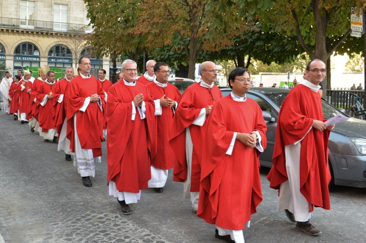 Messe de rentrée du Séminaire de Paris. © Marie-Christine Bertin / Diocèse de Paris.