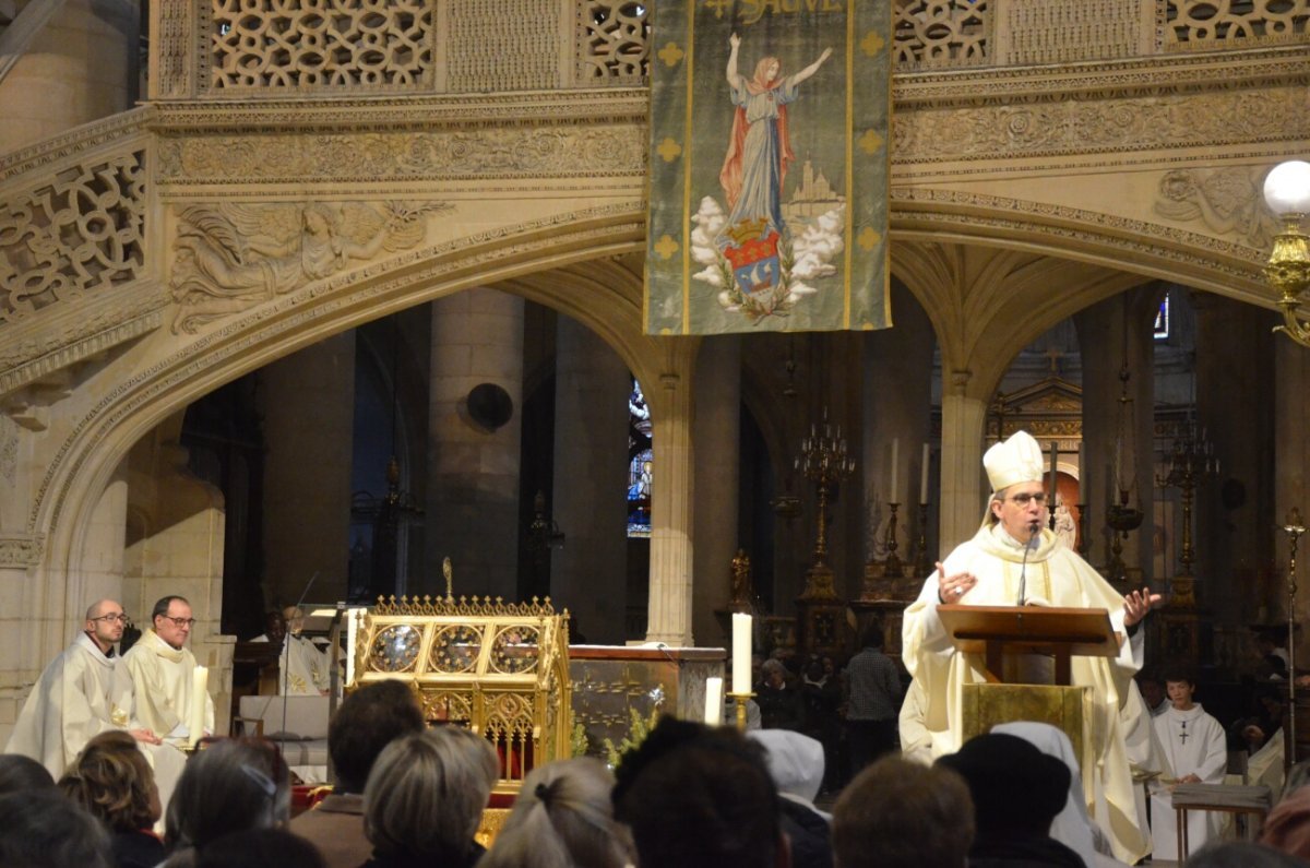 Neuvaine de sainte Geneviève. © Michel Pourny / Diocèse de Paris.