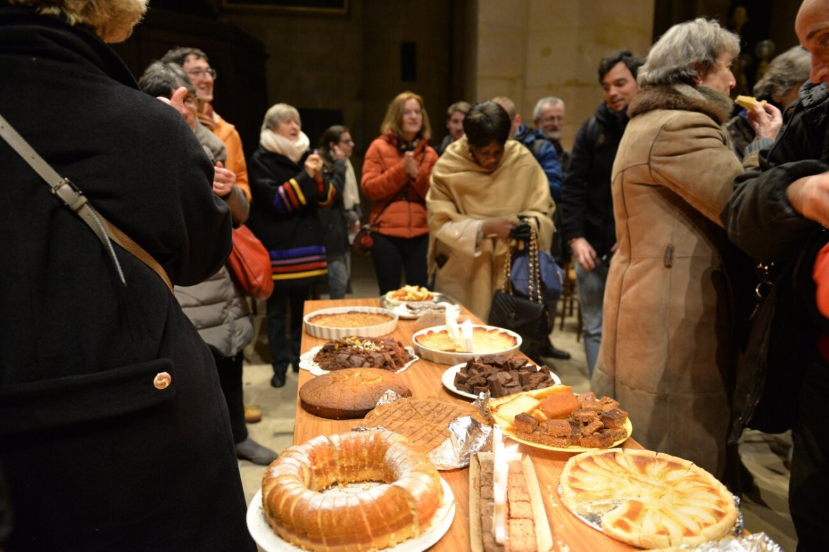 Soirée sainte Geneviève à Saint-Étienne du Mont (5e). © Marie Christine Bertin / Diocèse de Paris.