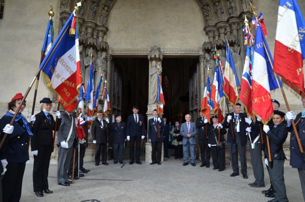 Messe pour l'anniversaire de la Libération de Paris. © Michel Pourny / Diocèse de Paris.