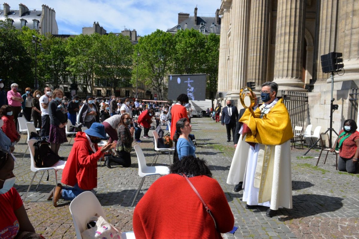 Prière de guérison et de délivrance 2021. © Marie-Christine Bertin / Diocèse de Paris.