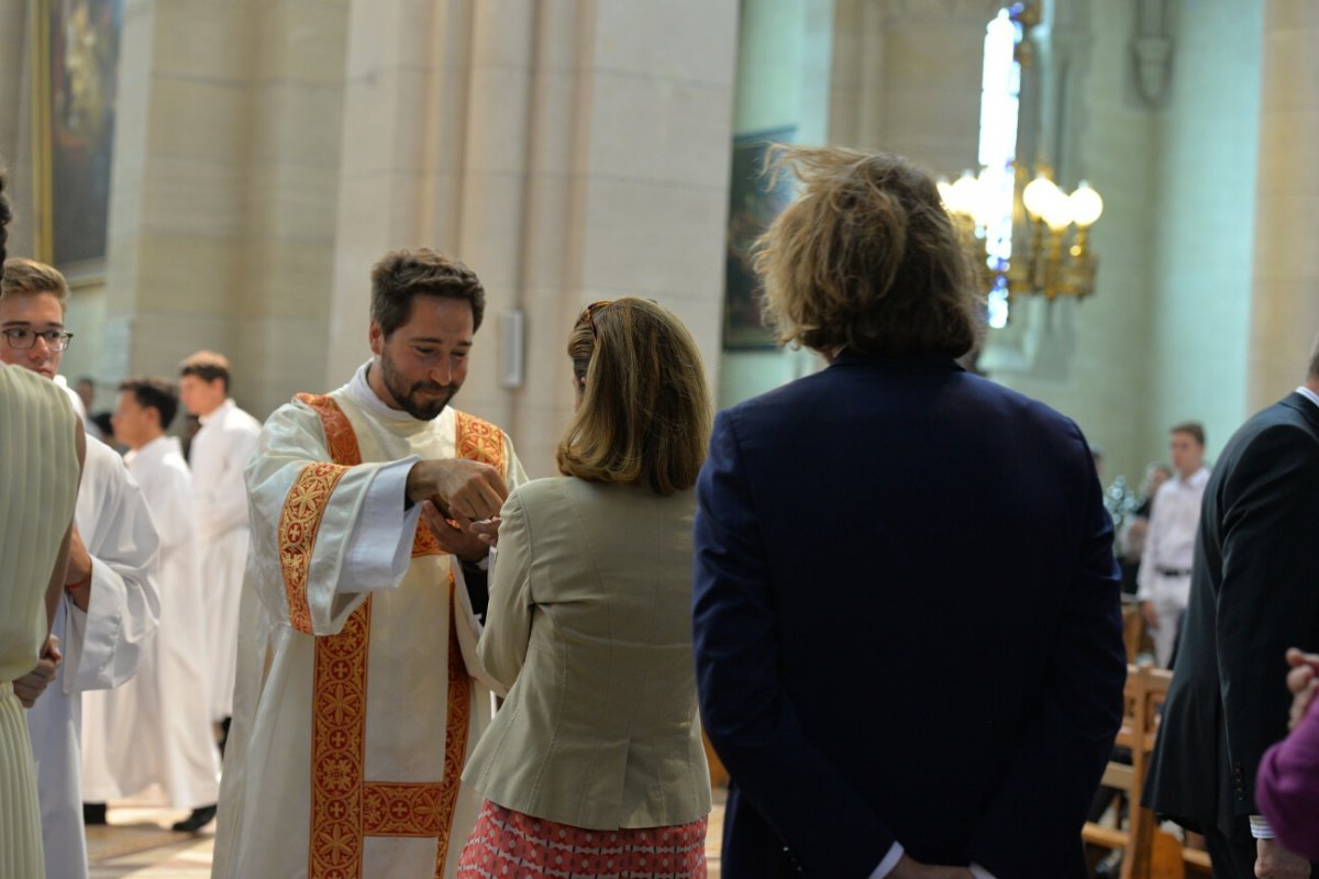 Ordinations diaconales en vue du sacerdoce 2018. © Marie-Christine Bertin / Diocèse de Paris.