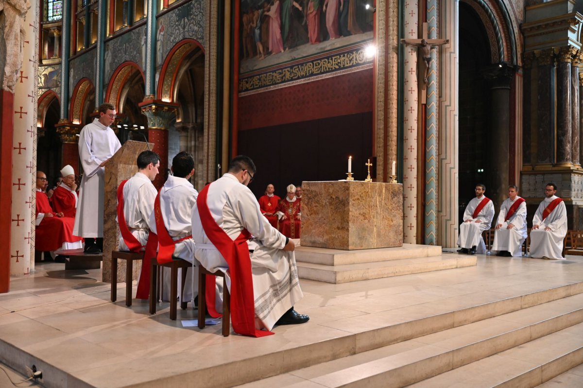 Messe et veillée de prière pour les vocations 2024. © Marie-Christine Bertin / Diocèse de Paris.